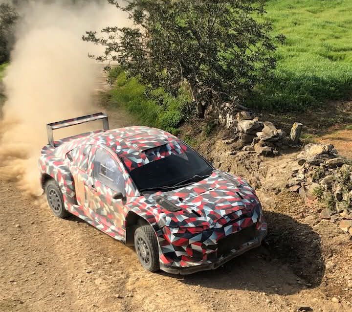 TOYOTA WRC 2027 test